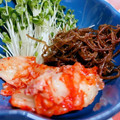 みっくママ's cooksnap of when they made 簡単おつまみ☆もずくキムチ♪.