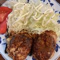 にしざわともこ's cooksnap of when they made 簡単！ふっくら！チーズINハンバーグ♡.
