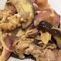 huu_ka's cooksnap of when they made 豚ばらと茄子の味噌炒め.