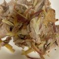 splendeur's cooksnap of when they made みょうがと豚こま爽やか炒め.