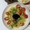 スイスおじさん☆'s cooksnap of when they made キャビアの冷製パスタ☆.