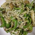 ヒデサナ's cooksnap of when they made ラー油がきめて！ピーマンとじゃこの炒め物.
