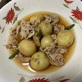 わすれぽ's cooksnap of when they made 新じゃがと豚バラ肉のてり煮♪.