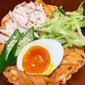 やきねこ's cooksnap of when they made ☺アレンジそうめん☆ビビン麺風そうめん☺.