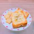 Rina☻'s cooksnap of when they made チーズカレートースト.
