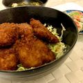 だりりラブ's cooksnap of when they made 我が家のソースひれかつ丼.
