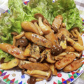 DORA＊DORA's cooksnap of when they made 三種のきのことソーセージのさっぱり炒め.
