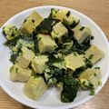ポメちょん's cooksnap of when they made 高野豆腐・ワカメの卵とじ♪.