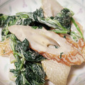 ミキナ's cooksnap of when they made ちくわとほうれん草★わさびマヨあえ.