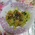 くネコまろす's cooksnap of when they made レンジで簡単！翡翠いろの茄子のポン酢かけ.