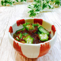 Satoco❋'s cooksnap of when they made もずくと胡瓜とオクラの和え物.
