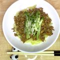クックYWBU6M☆'s cooksnap of when they made 簡単過ぎ、ジャージャー麺.
