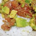まーく71's cooksnap of when they made ♡マグロ＆アボカド丼♡.