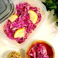 柚子♡⸝⸝⸝'s cooksnap of when they made 作り置き、紫キャベツのコールスロー。.