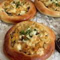 mikko6's cooksnap of when they made マヨタマと椎茸の和風ピザ.