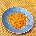 なつき☆ミ's cooksnap of when they made 超簡単！お弁当用の人参きんぴら.