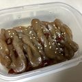 クック3URKMT☆'s cooksnap of when they made こんにゃくの甘辛炒り煮.