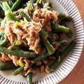 sora＊san's cooksnap of when they made インゲンとツナの炒め煮.