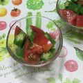 おはなすき's cooksnap of when they made ☆オクラ＆トマトのドレ和え☆.