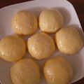 moco00moco's cooksnap of when they made 和菓子なカスタードケーキ.