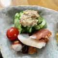 はなぴっち's cooksnap of when they made 梅マヨきゅうり.