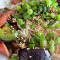 ちゃんこまんさん's cooksnap of when they made 簡単◎豚肉と茄子で素麺アレンジ.