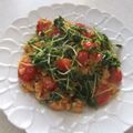 きらり流れ星's cooksnap of when they made 下味冷凍 豚バラの豆苗卵炒め.