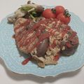 チノᕱ⑅ᕱ's cooksnap of when they made 簡単☆ナスのオムレツ♡卵とナスだけ！.