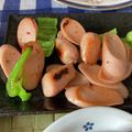 マールマル's cooksnap of when they made 魚肉ソーセージとピーマンのオイケチャ炒め.