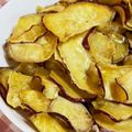 となりのととろっ♪'s cooksnap of when they made 簡単おやつ♡揚げないサツマイモチップス.