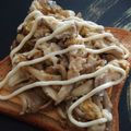 Ｍぱん's cooksnap of when they made 舞茸と卵乗せトースト☆チーズたっぷり！.