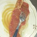 yama_miu's cooksnap of when they made 安い牛肉で！ステーキを柔らかくする方法.