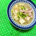 ふたごゆき's cooksnap of when they made 豚こまともやしの中華風辛味噌スープ.