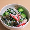 すずなまり's cooksnap of when they made 舞茸入りキューリとシラスの酢の物.