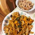 月✳Iris's cooksnap of when they made 南瓜とゴボウの鶏甘酢〜酢豚風.