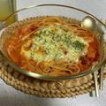 のりのり⭐'s cooksnap of when they made レンジでパスタ☆全部入れてチン！.