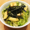 かなりんココりん's cooksnap of when they made 糖質ＯＦＦ！油揚げとレタスの和風サラダ☆.