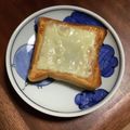 四児のハハ's cooksnap of when they made とろけるピーナッツトースト♥.