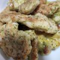 あいたんmama♡'s cooksnap of when they made 鶏むね肉のピカタ★のりしお味★.