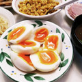クックE662AA☆'s cooksnap of when they made 【簡単】基本の半熟茹で卵（半熟度　5割）.