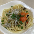 papikun's cooksnap of when they made 塩昆布・とびっこ・しらすの極旨和風パスタ.