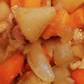 ゆゆ式's cooksnap of when they made 肉じゃが大根.