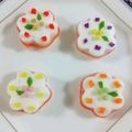 ＊＊ラテ＊＊'s cooksnap of when they made はんぺんとぶぶあられでミニチュアケーキ.