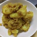 kirinda's cooksnap of when they made 本格インド料理☆じゃがいものサブジ.