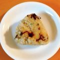 ゆすひと's cooksnap of when they made 残りご飯で♪塩昆布焼きおにぎり.