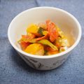 バカリャウ's cooksnap of when they made かぼちゃとモロッコいんげんのトマト煮.