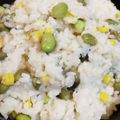 バキ子's cooksnap of when they made ほんのりバター♡とうもろこしと枝豆ご飯.