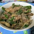 Remtan's cooksnap of when they made ピーマンと舞茸のめんつゆおかか和え.