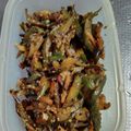 ameうめ's cooksnap of when they made きゅうりの生姜炒め(きんぴら風).