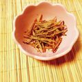 yesmama's cooksnap of when they made ♡ごぼうでのり塩きんぴら♡〜作り置きにも.